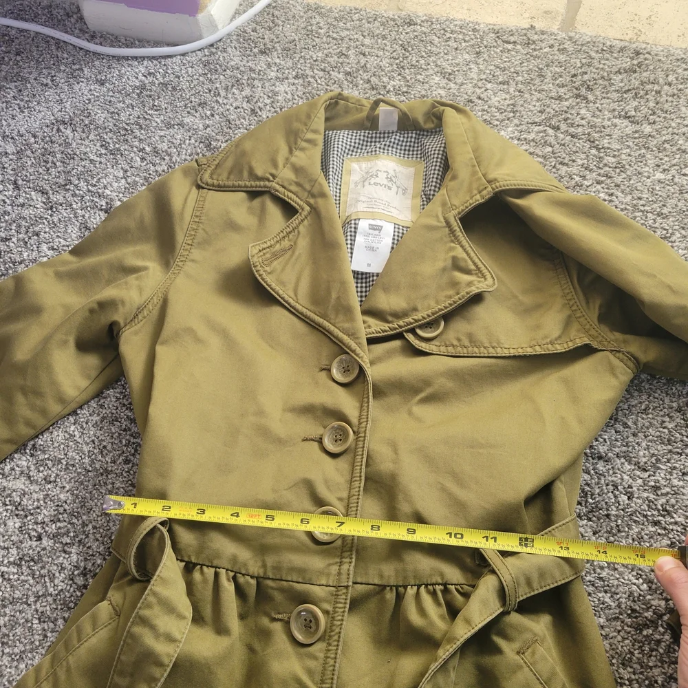 Olive Green Women's Jacket - Picture 8 of 13